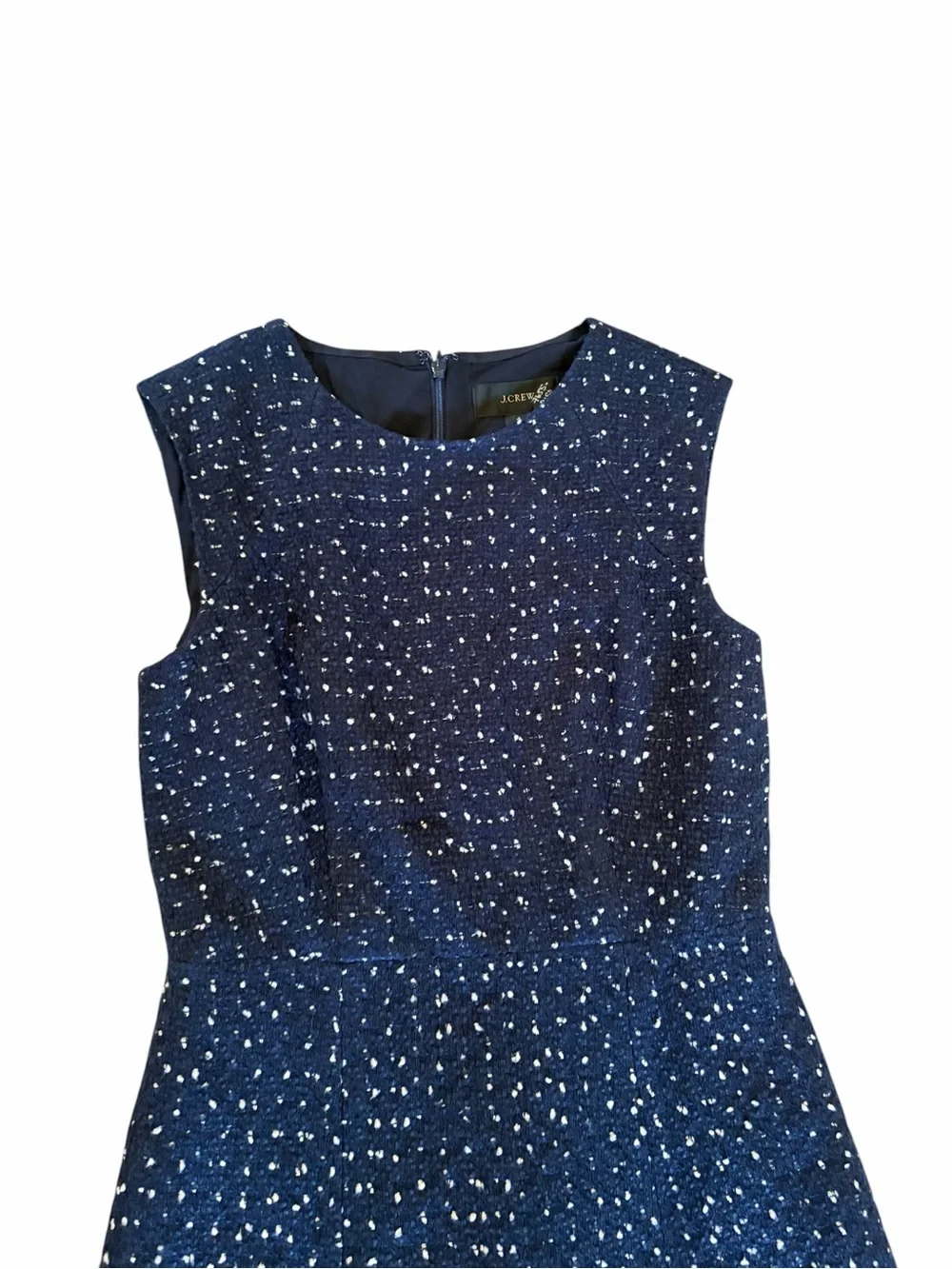 J. Crew NWT A-line dress in Spotted Tweed - Picture 7 of 12